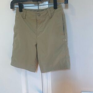 Under Armour Kids Tan Performance Shorts